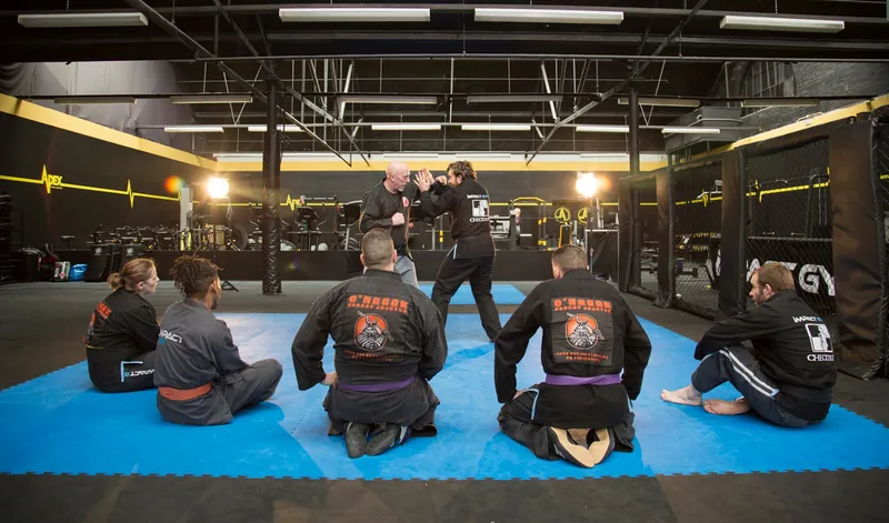 Combat Jujutsu training